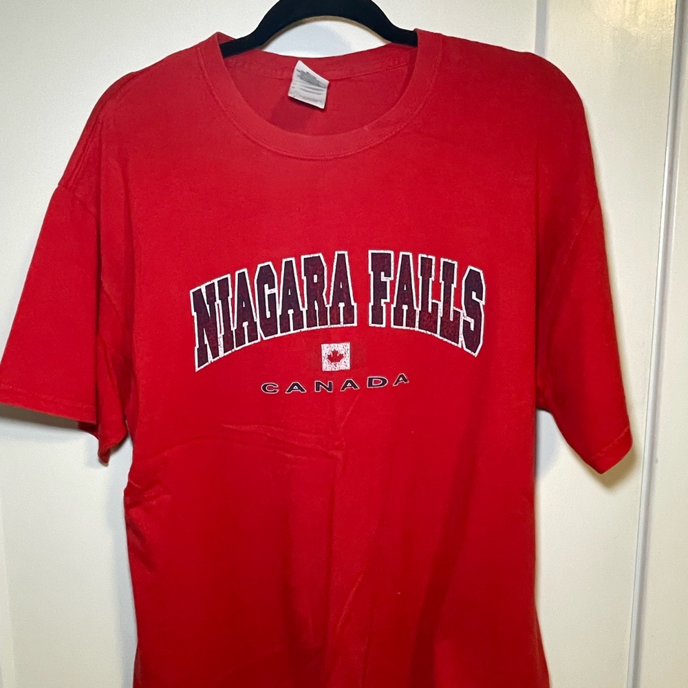 Gildan Red Heavy Cotton T-Shirt